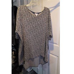 Women's Zebra print tunic